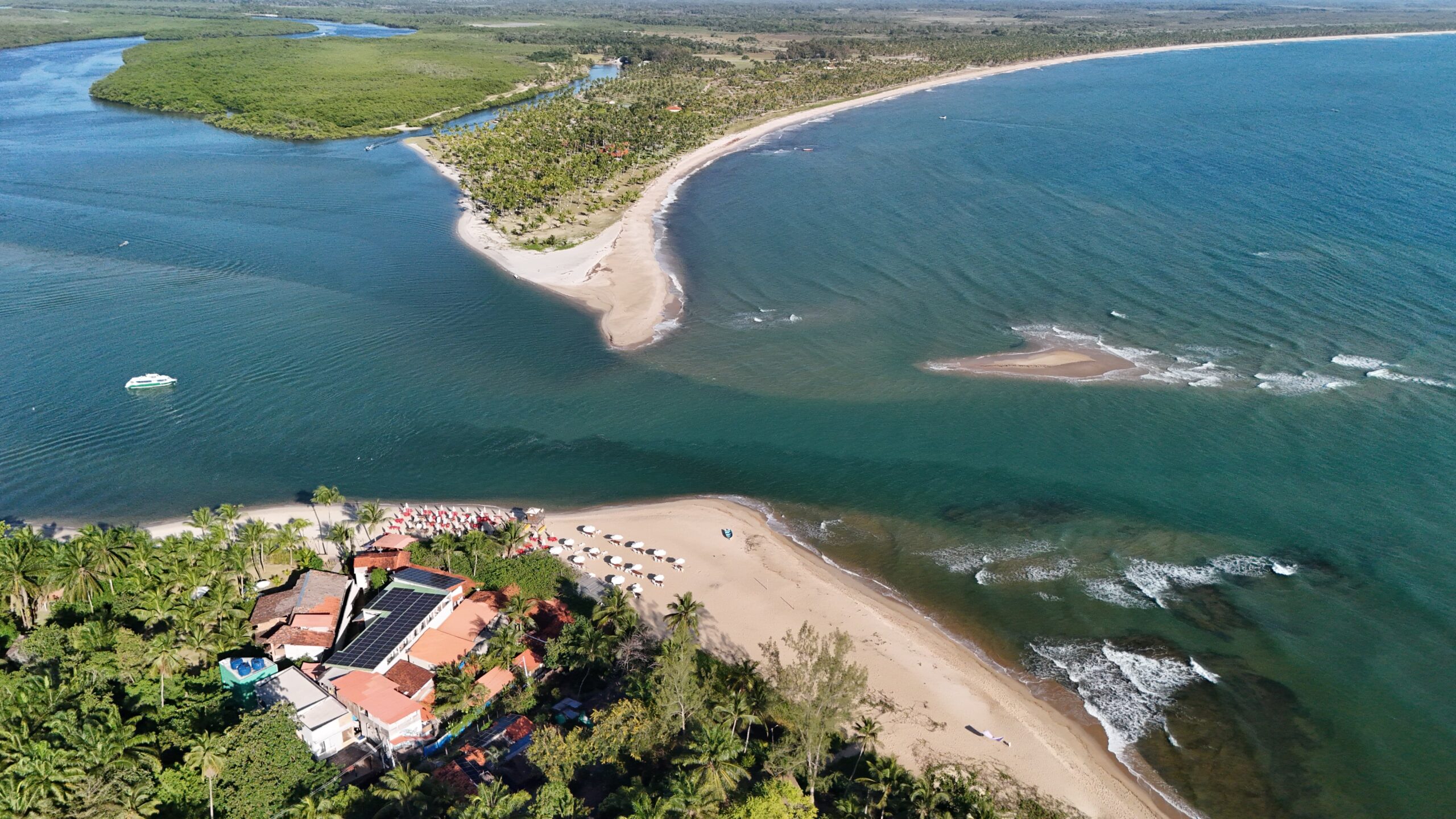 Negócios locais de Boipeba